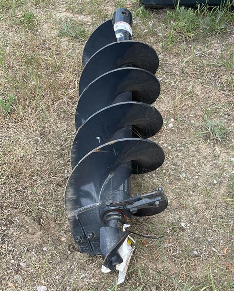 12 inch skid steer auger bit|12 inch bobcat auger bit.